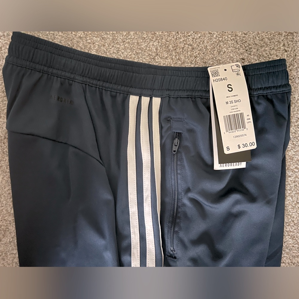 Adidas Men’s Shorts, Designed 2 Move, Navy, Sz Small - Picture 2 of 2